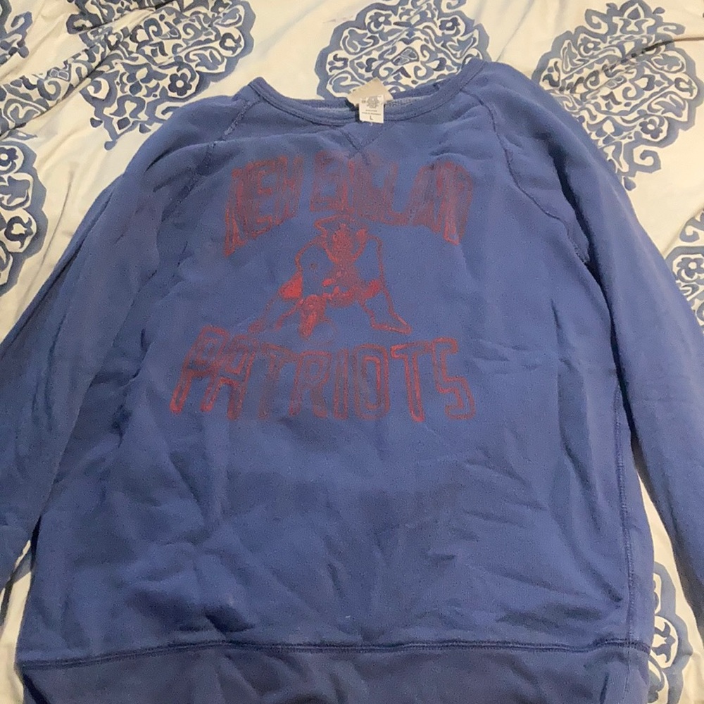 New England patriots crewneck